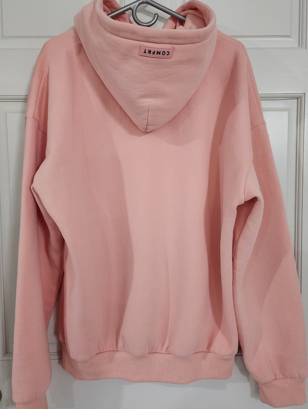 Comfort Collection Pastel Coral Oversized Hoodie Fall Fashion Campfire Wear Med. - Picture 3 of 8